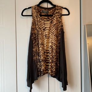 ✨ All Saints, Cotton/Modal Tank, Size 4